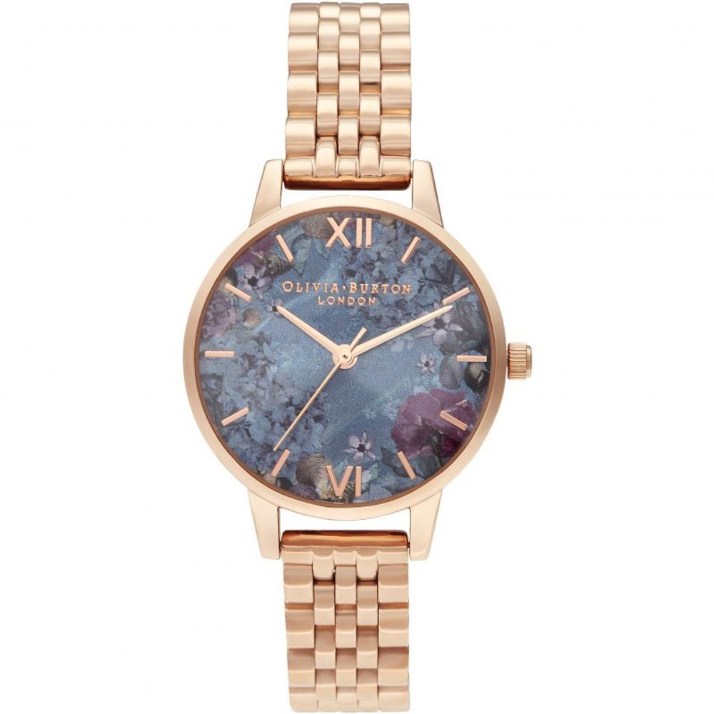 Многоцветен стоманен часовник Olivia Burton