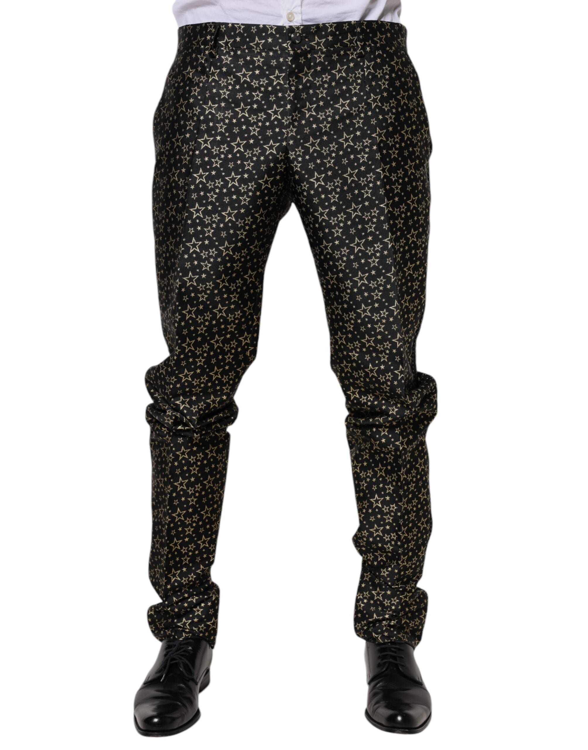 Dolce & Gabbana Black Stars Jacquard SICILIA костюм от 2 части