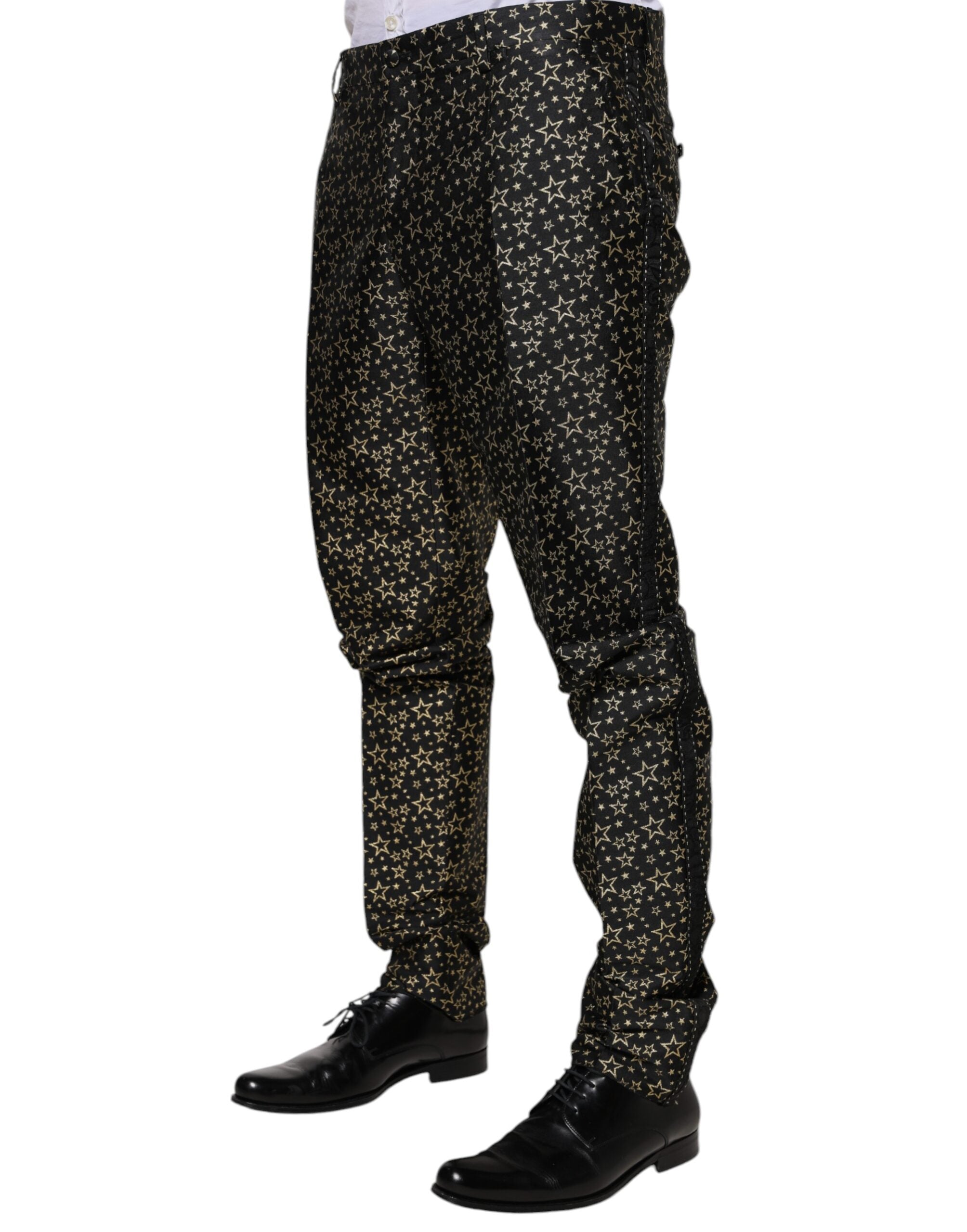 Dolce & Gabbana Black Stars Jacquard SICILIA костюм от 2 части