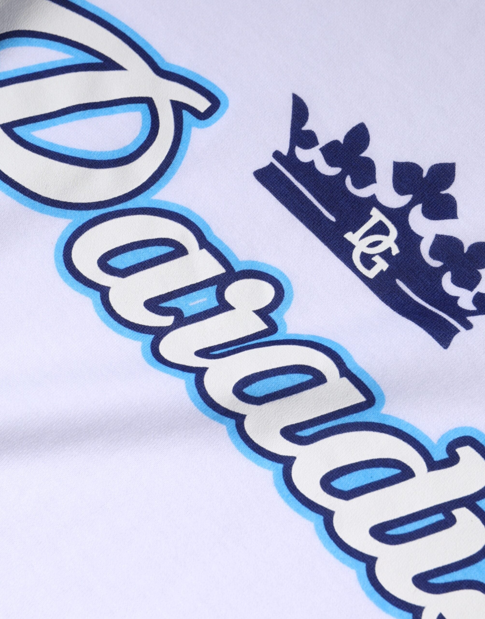 Мъжка бяла тениска Dolce & Gabbana Paradiso Men T-shirt