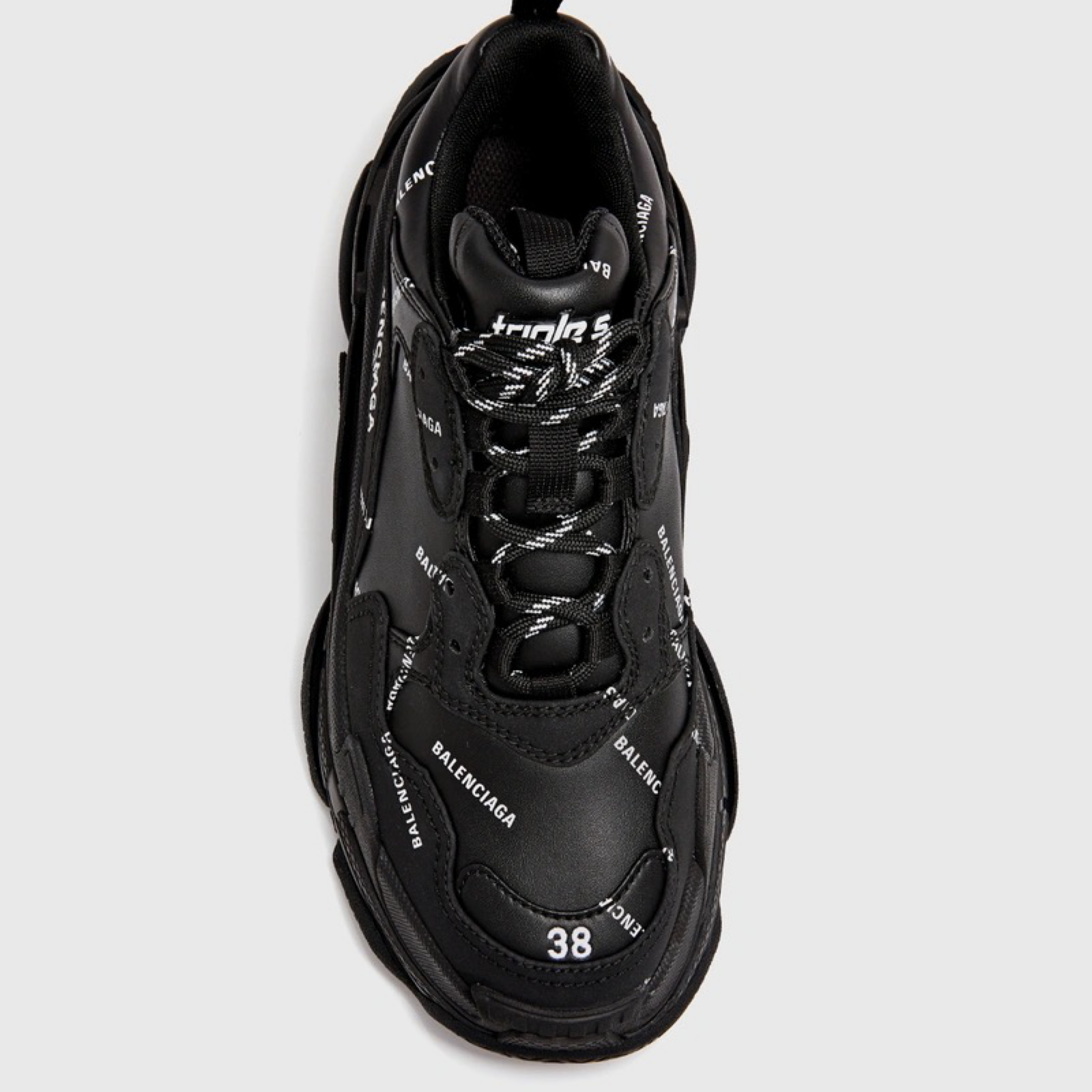 Balenciaga Triple S Sneakers Top View