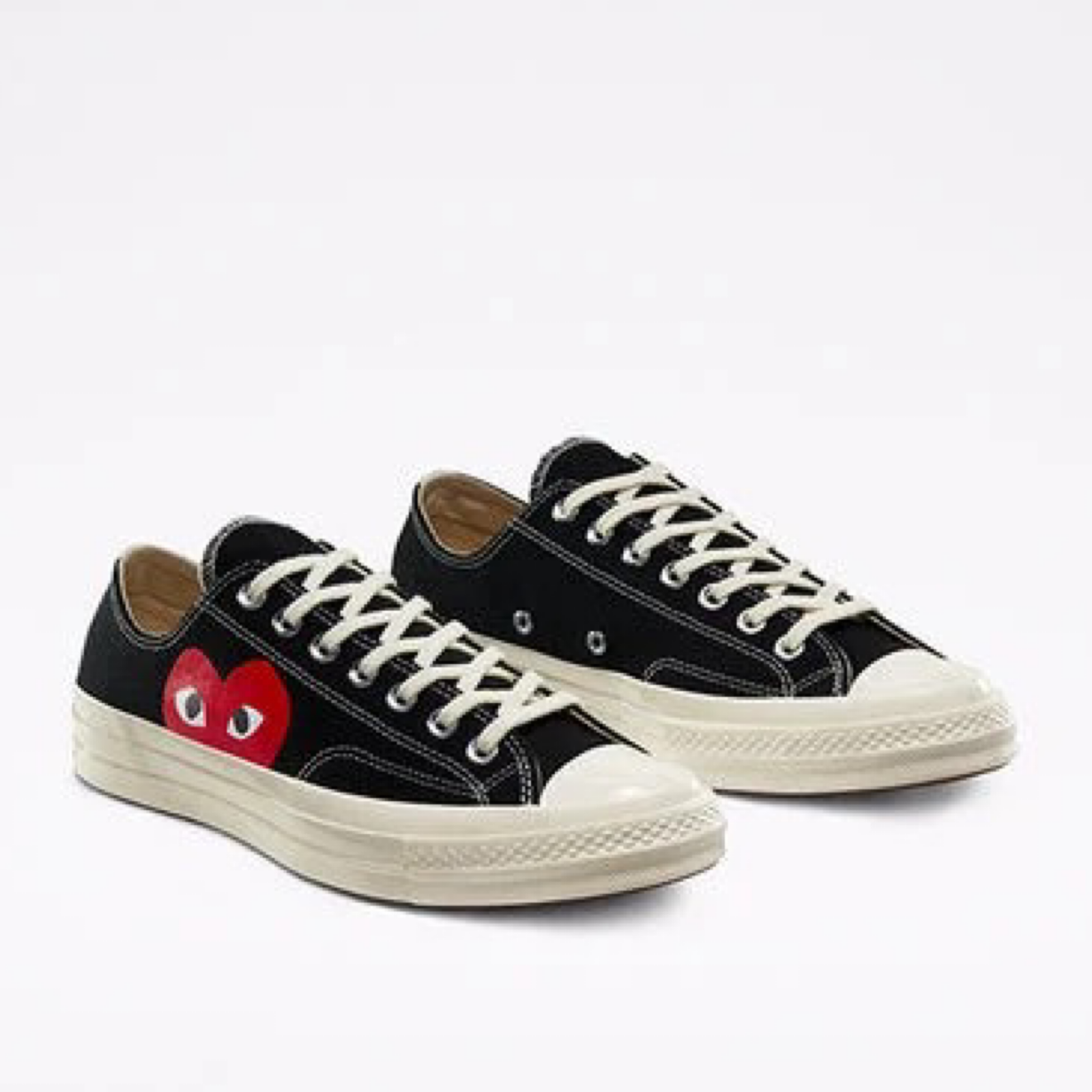 Comme Des Garçons Play x Converse Sneakers pair