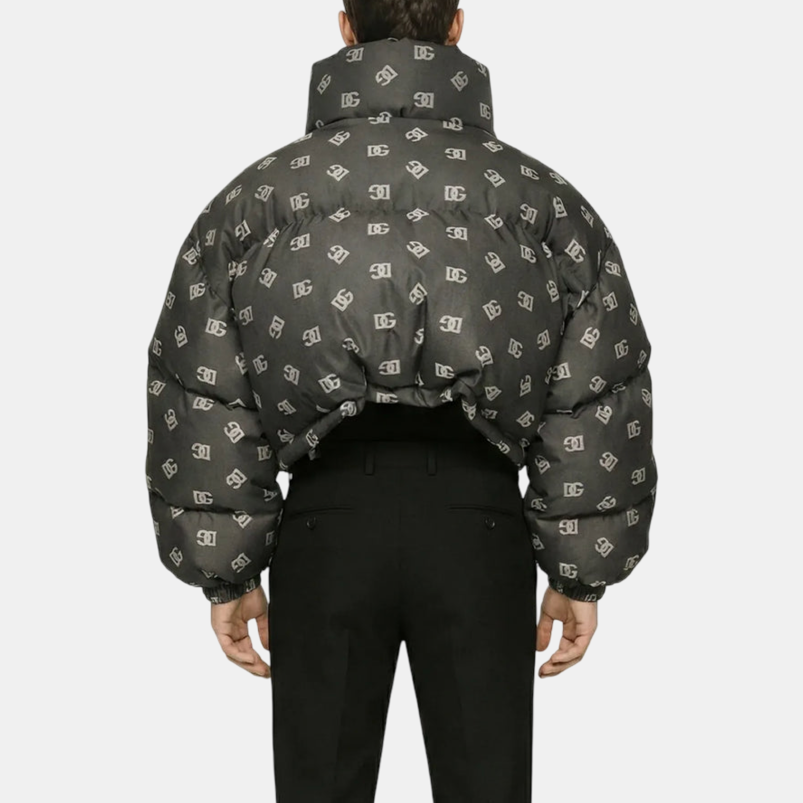 Dolce & Gabbana DG Monogram мъжко пухено яке