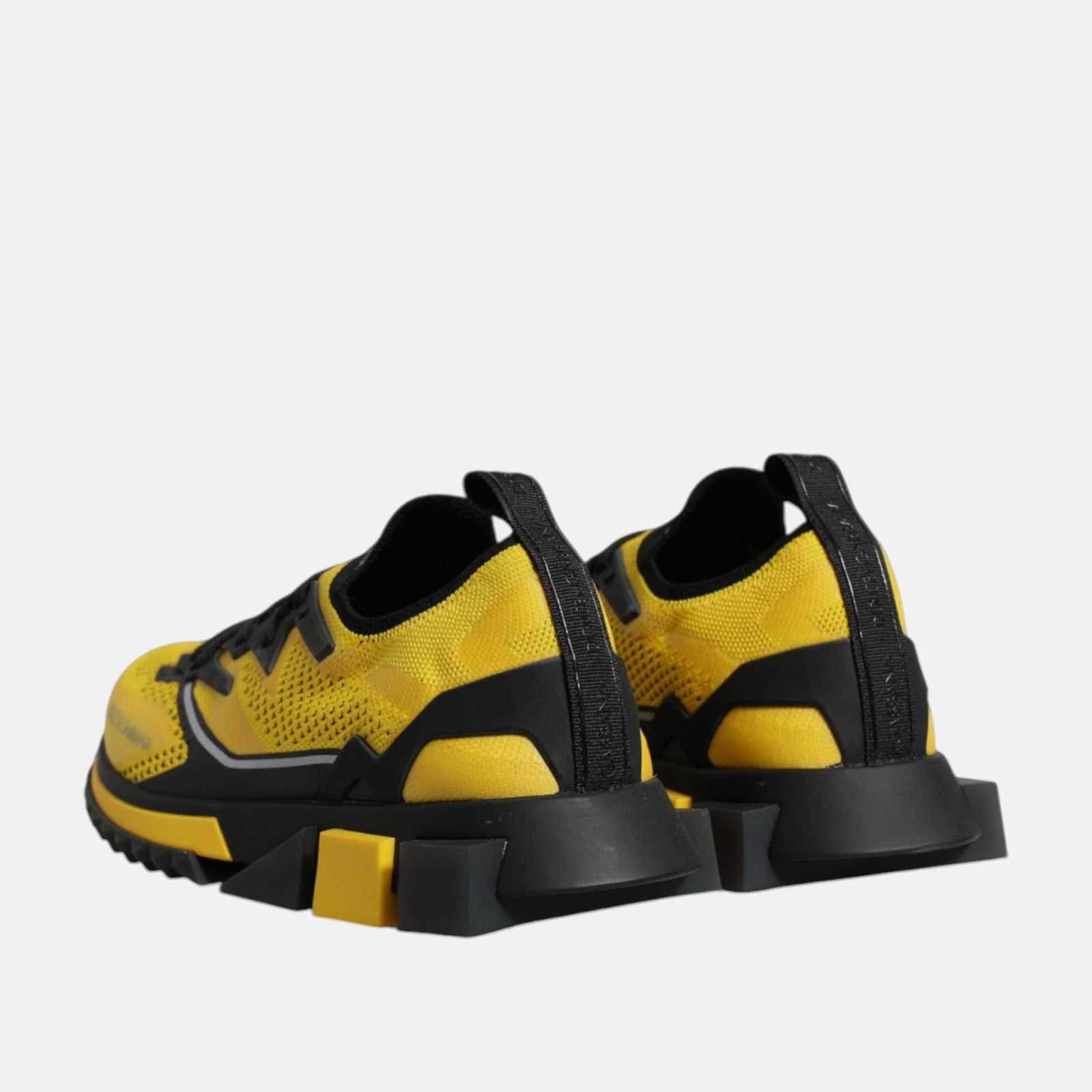 Мъжки жълти маратонки Dolce & Gabbana Sport Stretch Sorrento Men Sneakers CS1822 AQ860