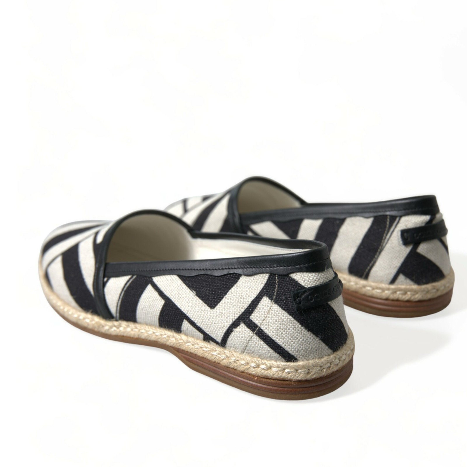Dolce & Gabbana Chic Striped Canvas Men Espadrilles