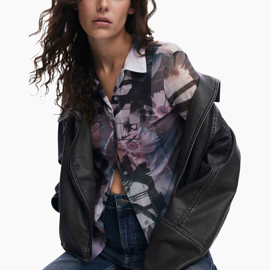 Дамска риза Desigual 25SWTKA1