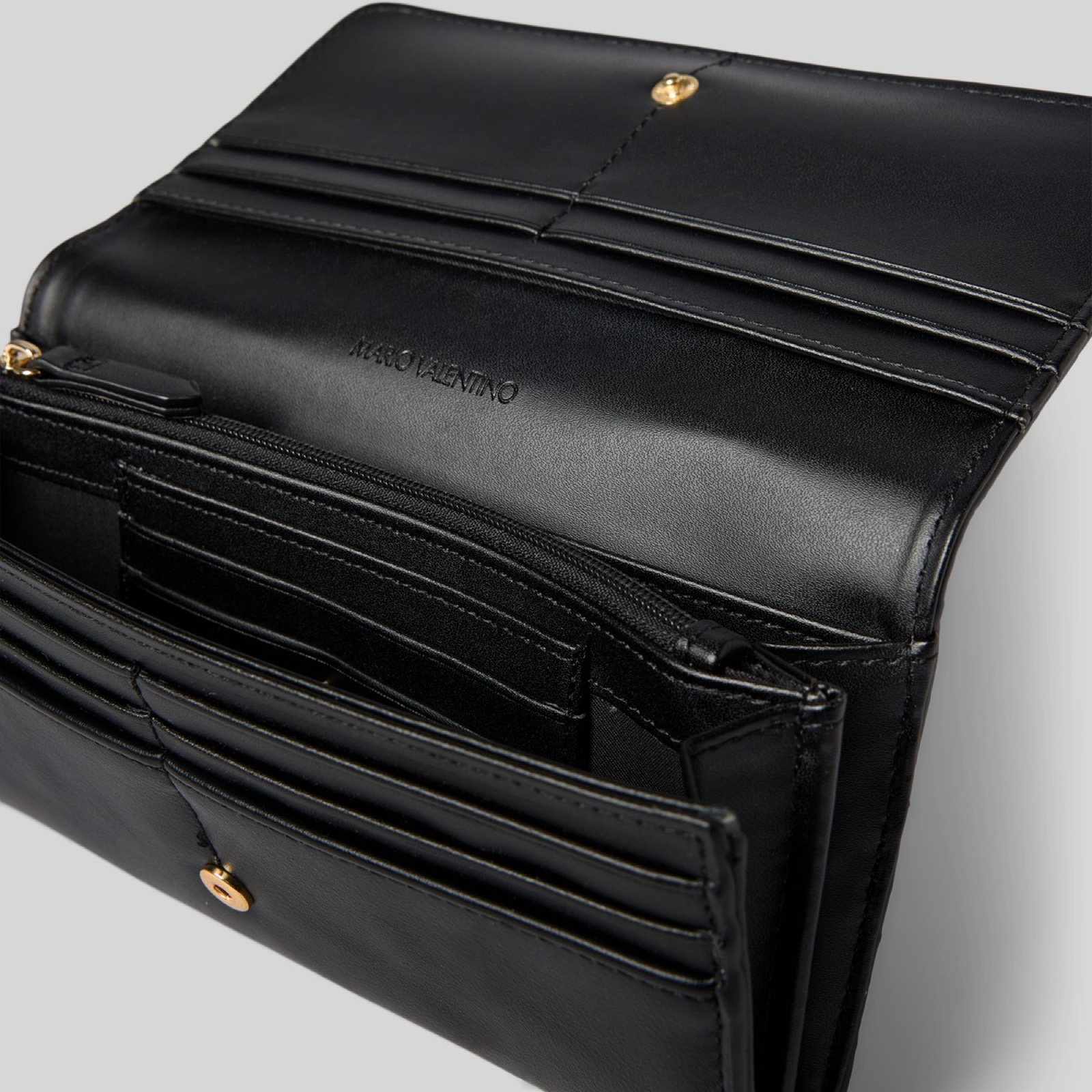 Дамско портмоне Valentino Women Wallet VPS9I8113 WESTRE NERO Inside View