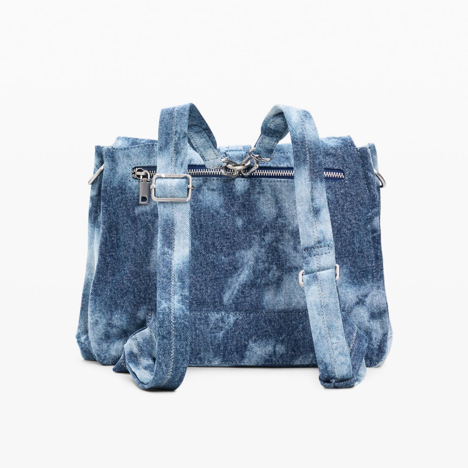 Дамска дънкова раница Desigual Women Backpack 26WAKD07 5008 Back View