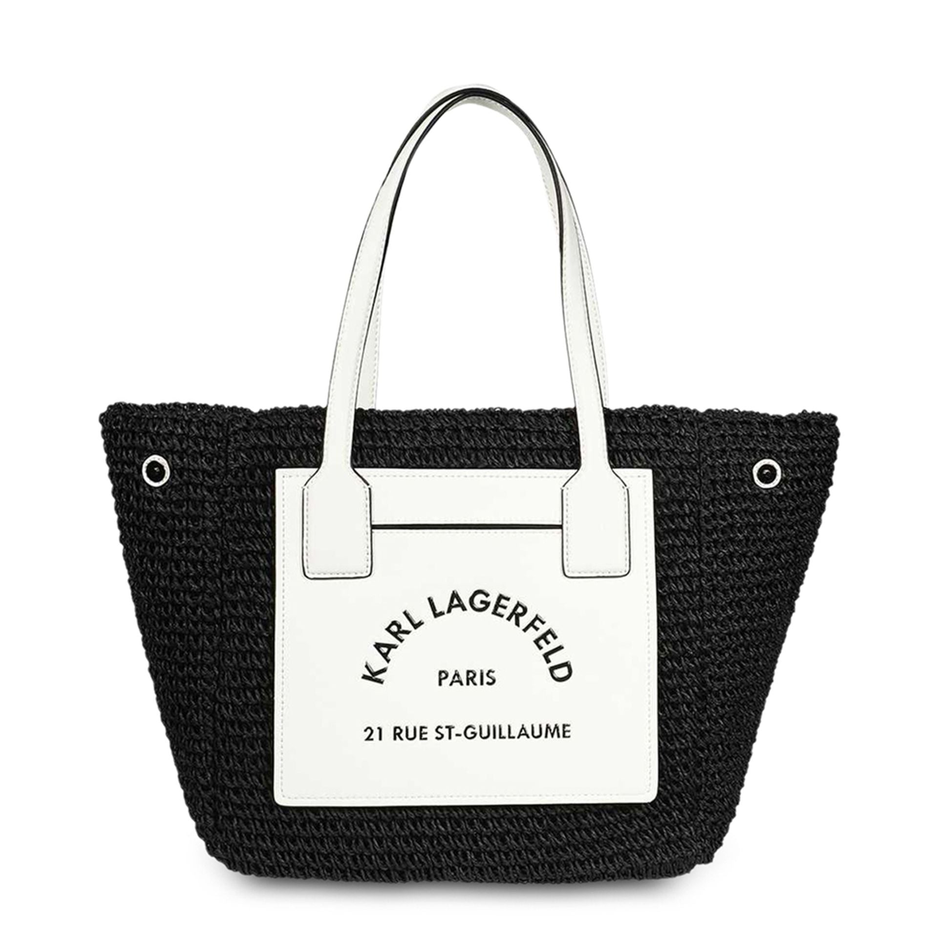 Дамска шопинг чанта Women’s shopping bag Karl Lagerfeld 230W3057 A999 BLACK front view