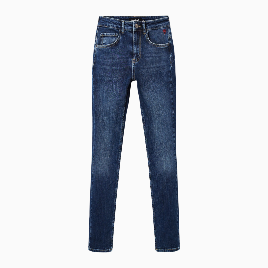 Дамски сини дънки Desigual 23SWDD21500834