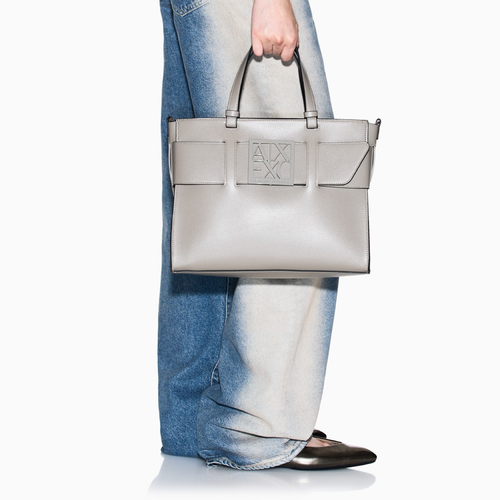 Дамска чанта Armani Exchange Women Tote Bag 942689 0A874 U6242 Hand View