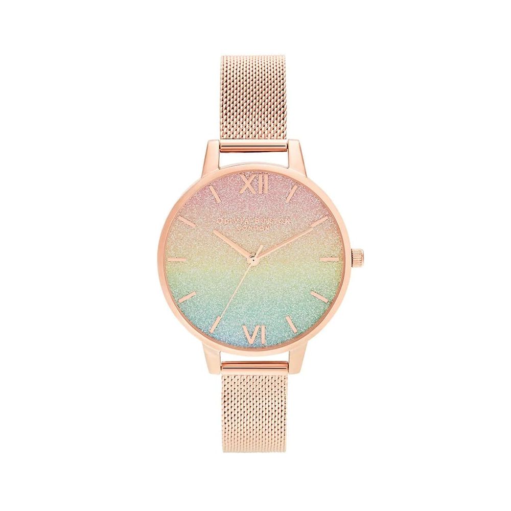 Многоцветен стоманен часовник Olivia Burton