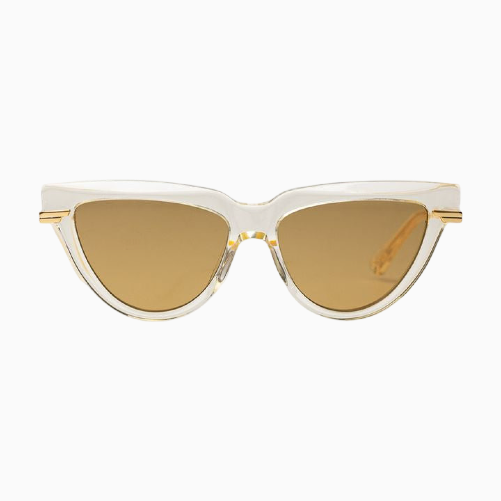 Bottega Veneta Beige Haircalf Sunglasses