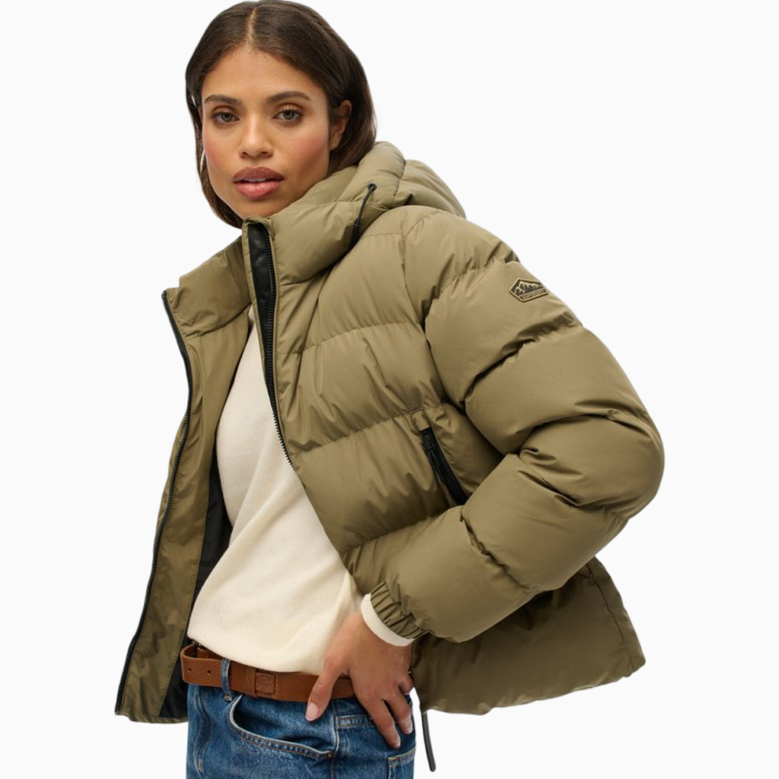 Дамско зимно яке Superdry Women Jacket W5011996A Side View