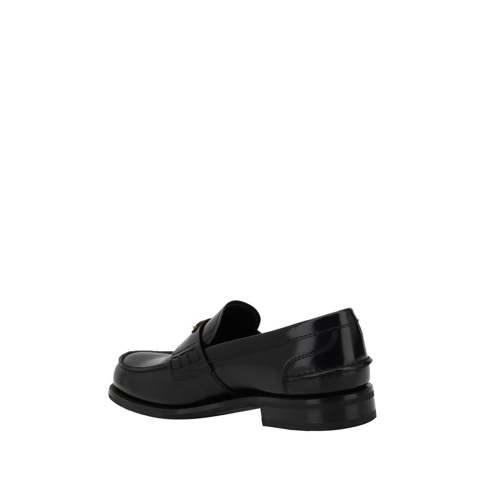 Мокасини с триъгълна плака Prada