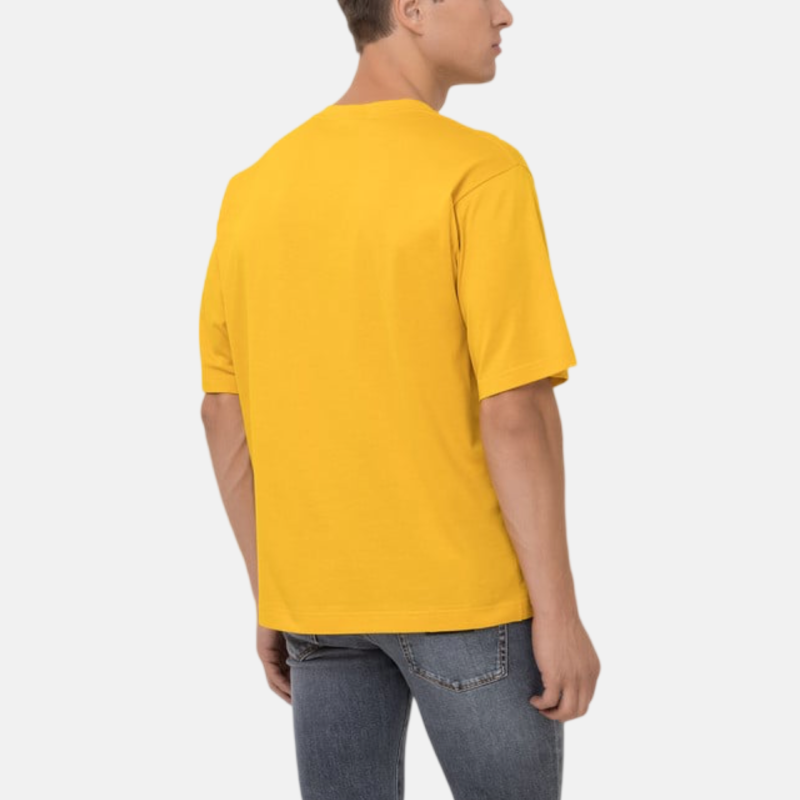 Мъжка жълта тениска Dolce & Gabbana