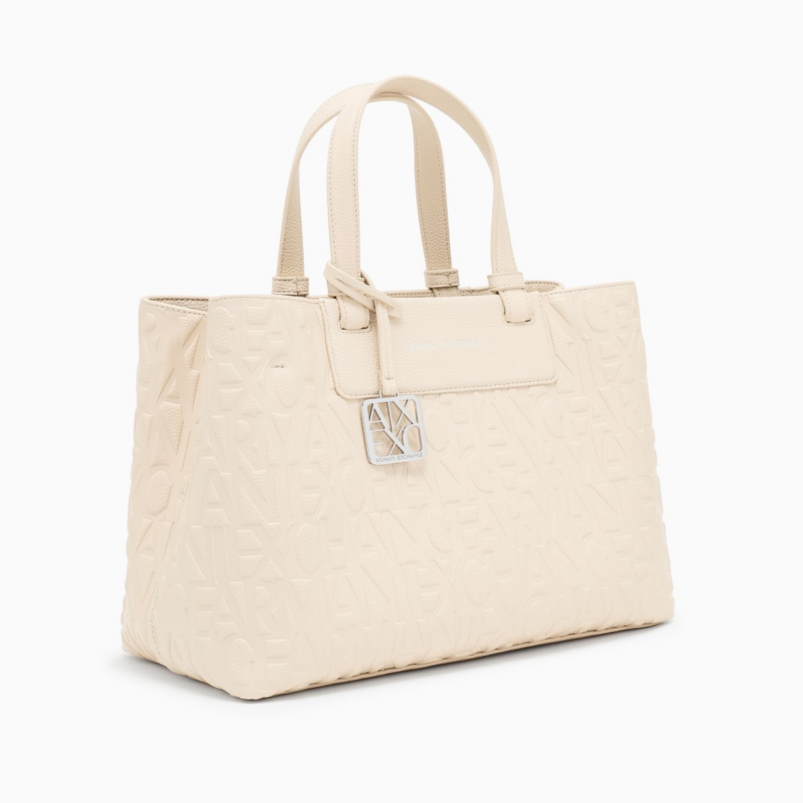 Дамска бежова чанта Armani Exchange Women Handbag XW001222 AF15774 Side View
