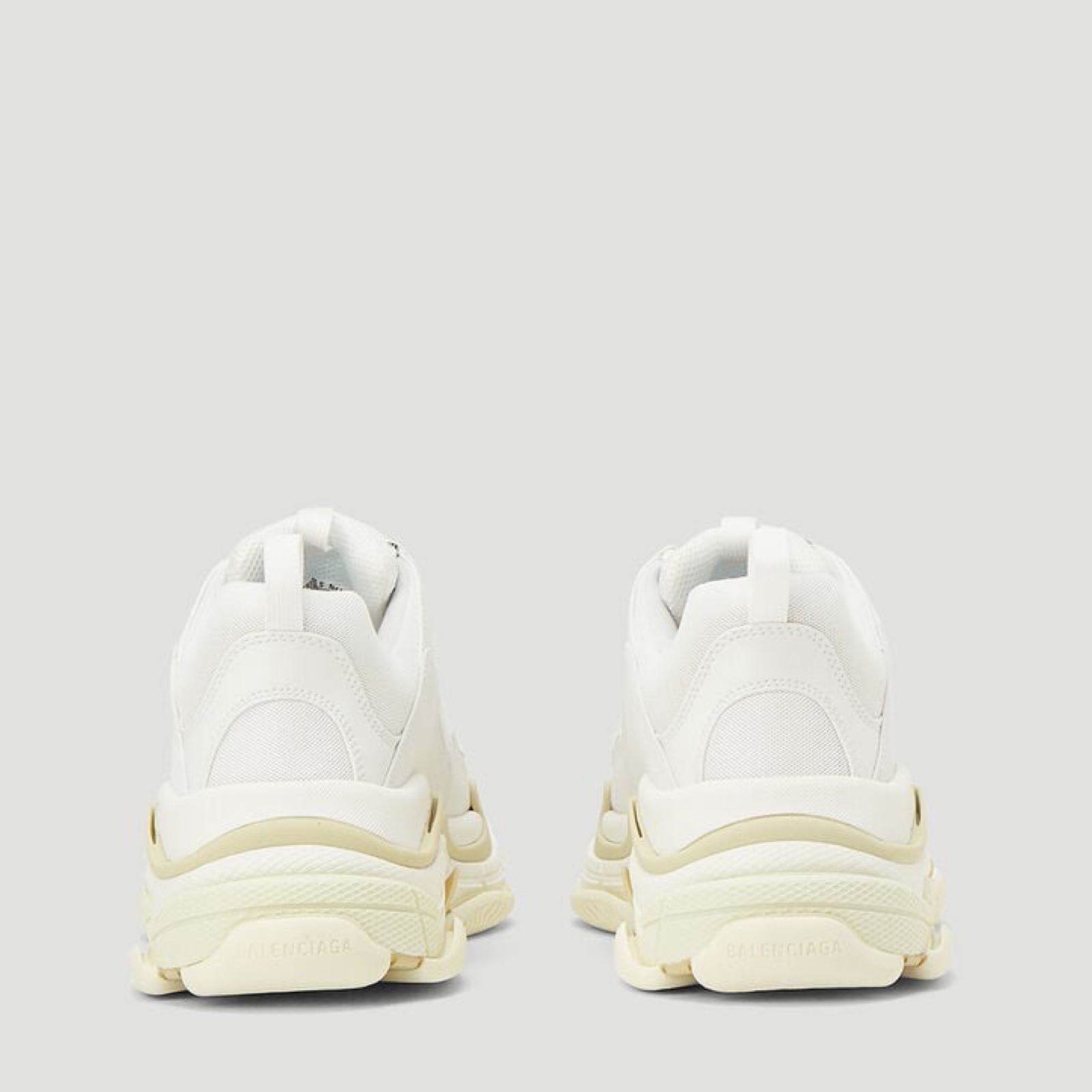 Balenciaga Triple S Women Sneakers Heel View