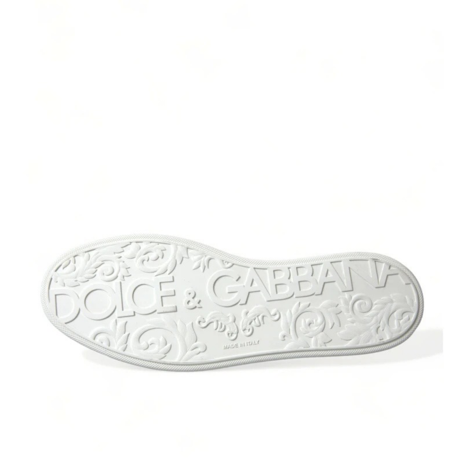 Dolce & Gabbana Beige Suede Caiman Men Loafers Insole View