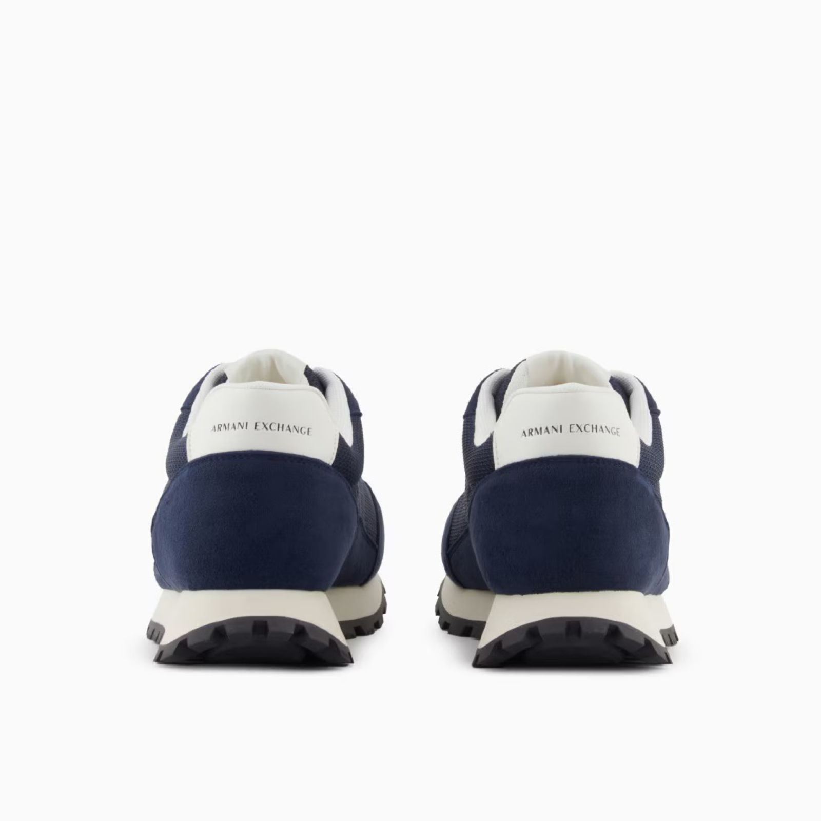 Мъжки сини маратонки Armani Exchange XM001960 AF19388 Heel View