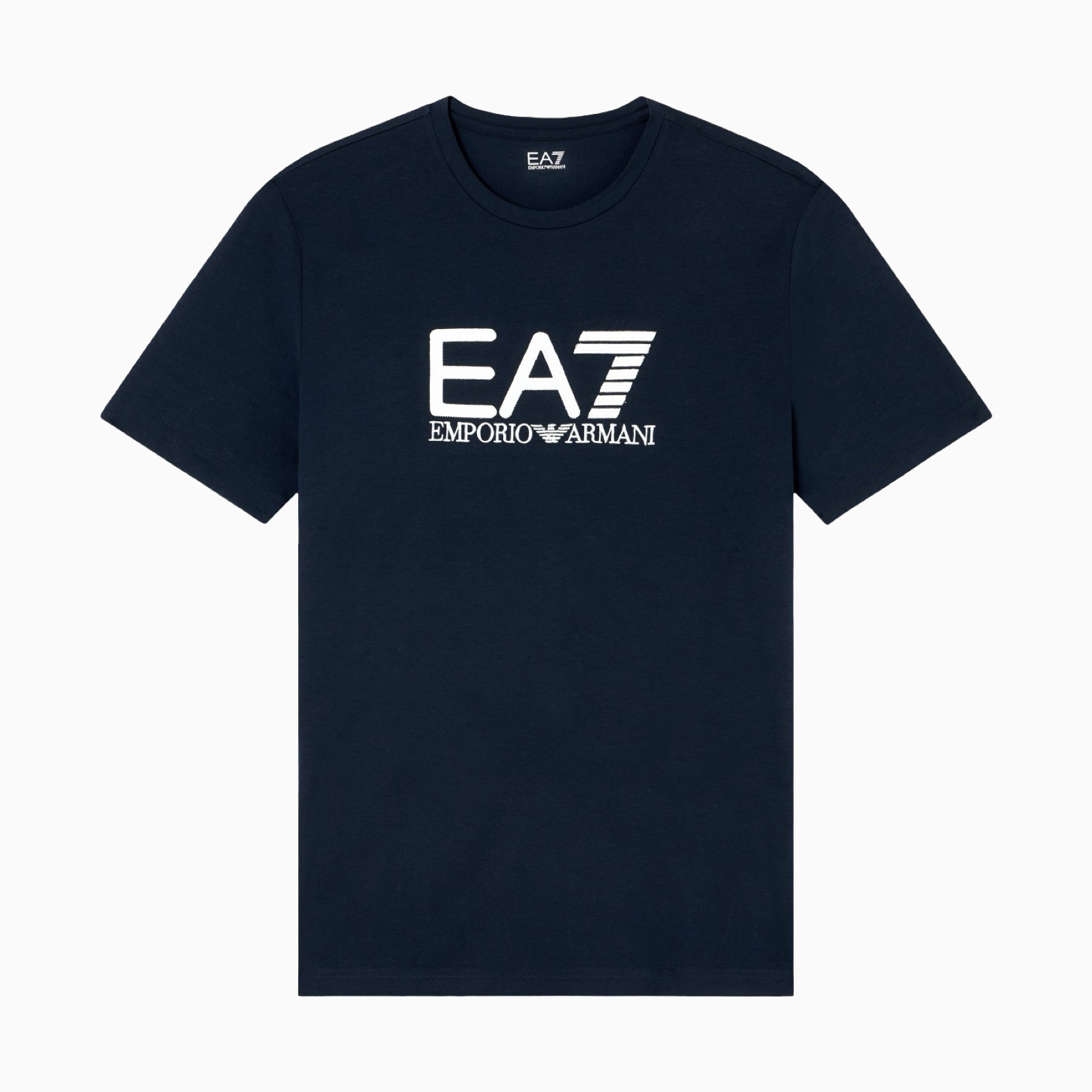Мъжка синя тениска EA7 Emporio Armani Men T-shirt 7M000899 AF10373 Front View