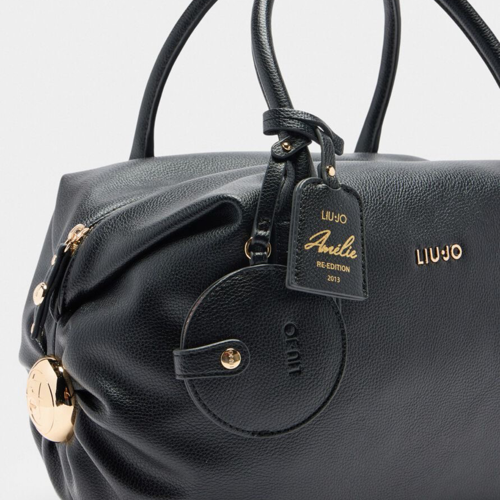 Дамска черна чанта Liu Jo Women Handbag AF5027 E0058 Close-Up