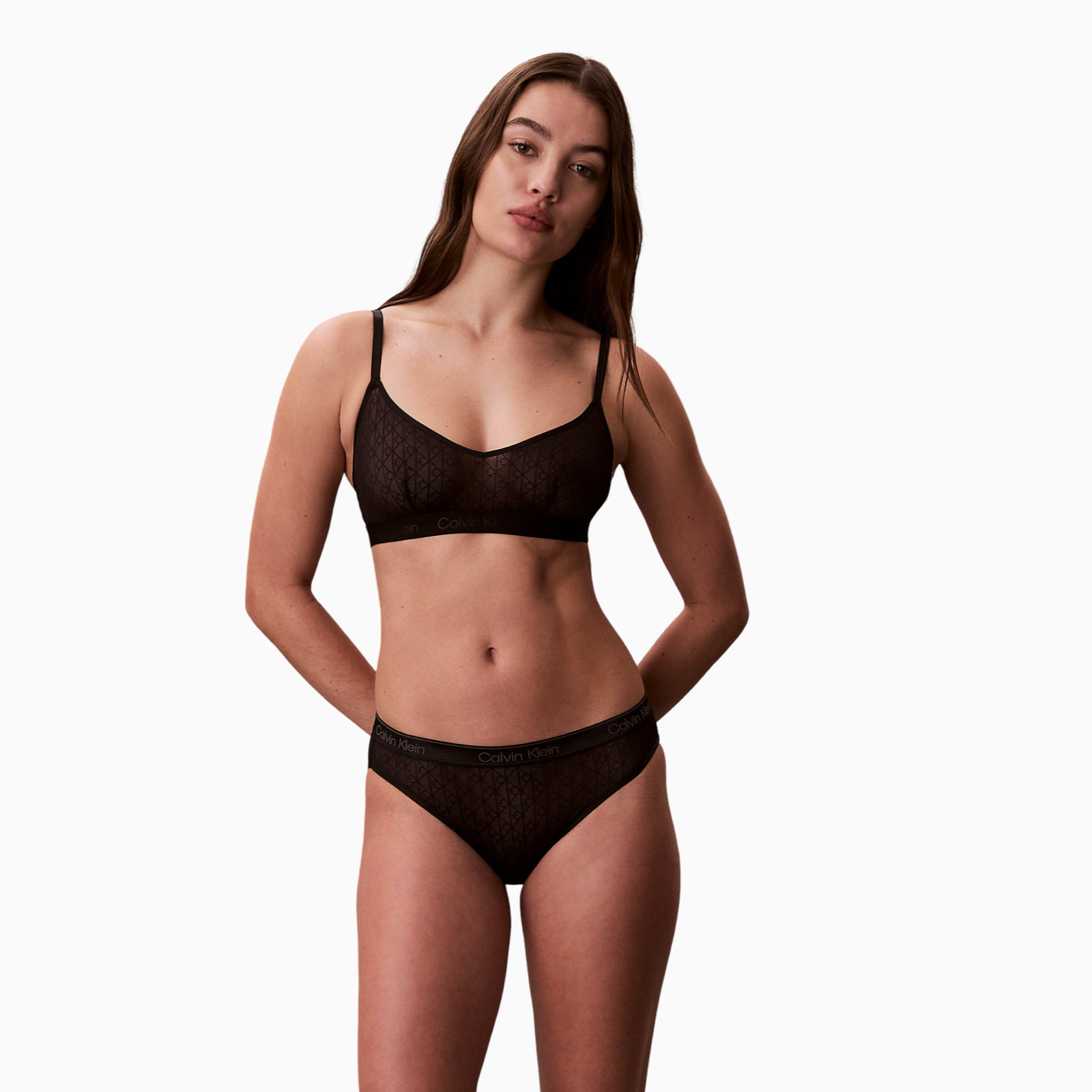 Дамски бикини Calvin Klein Jeans Women Bikini Briefs LV00QF8874 UB1 Front View
