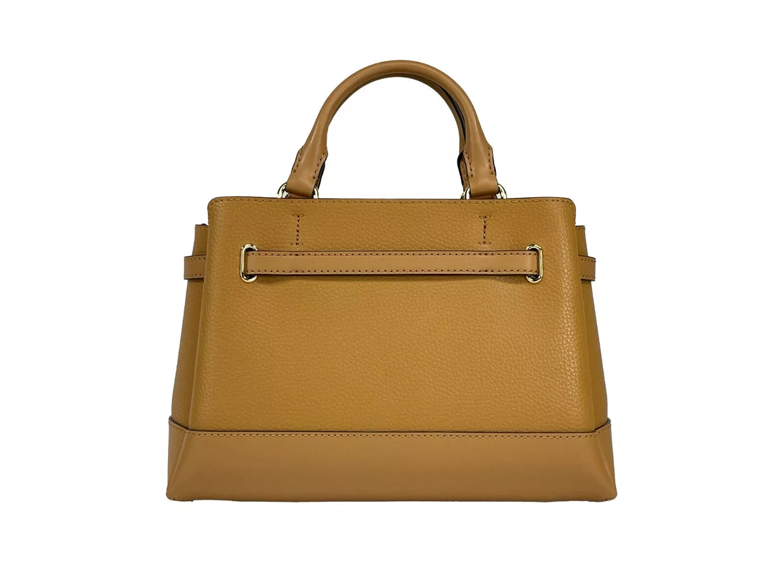 Малка кожена чанта с колан Michael Kors Reed, кафява