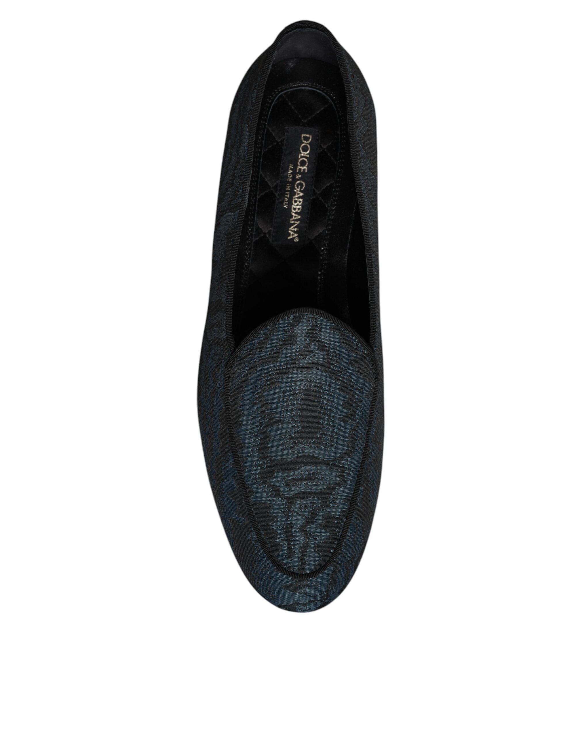 Мъжки мокасини Dolce & Gabbana Blue Black Flats Мъжки обувки