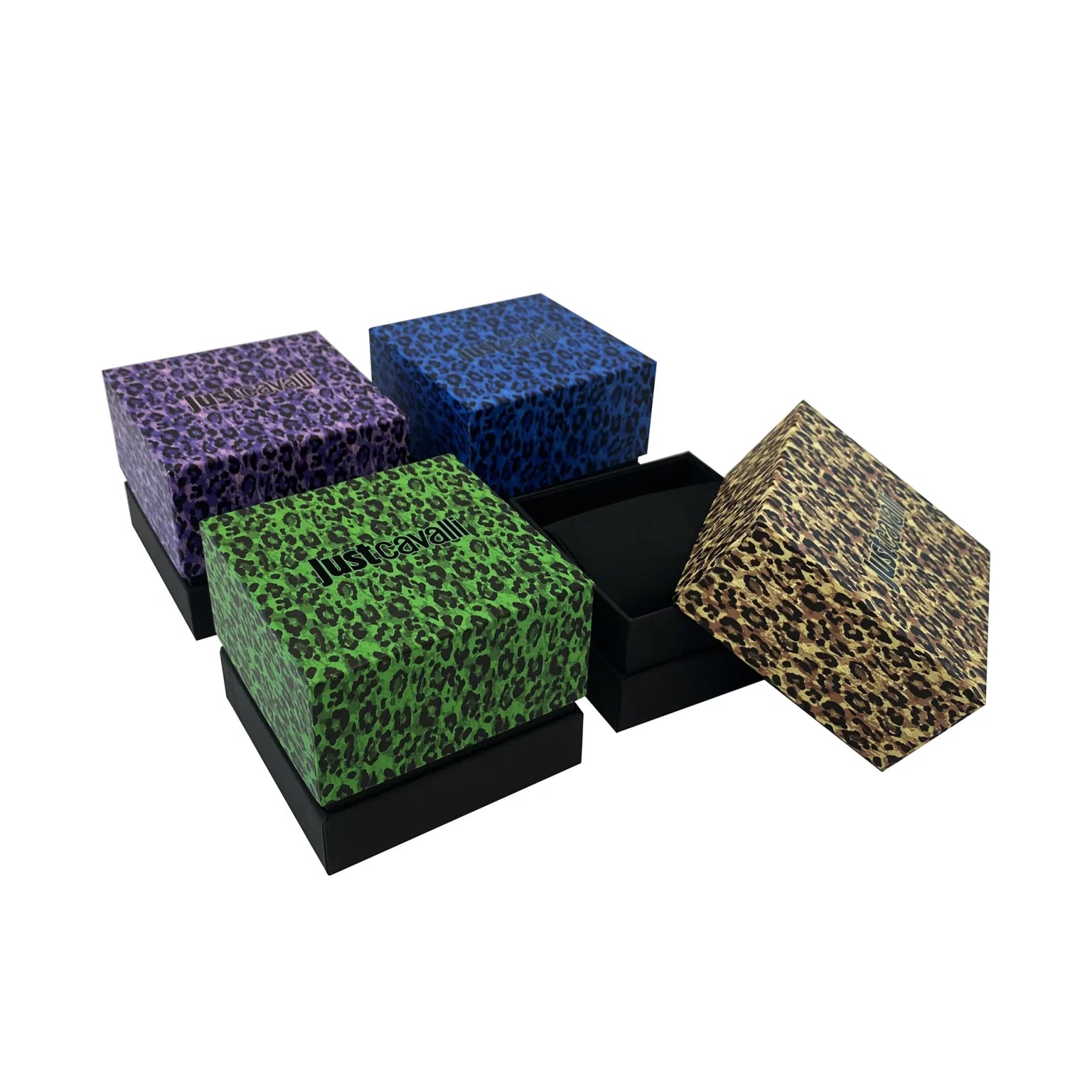 Комплект дамски часовник и гривна Women’s watch Just Cavalli SET Sublime Animalier JC1L360M0085 Two Tones YG Green