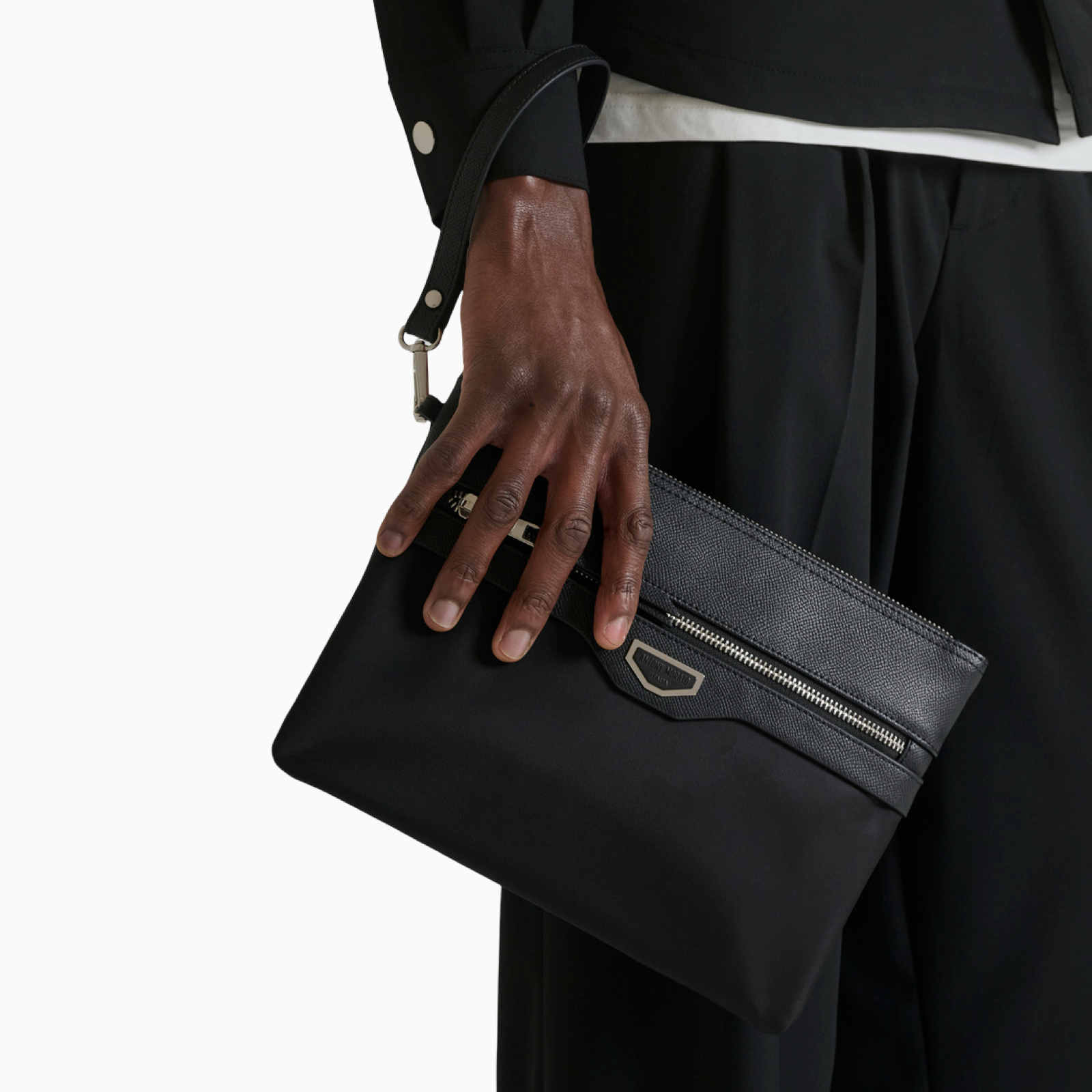 Мъжка клъч чанта Antony Morato Men Clutch Bag MMAB00485-FA600313-9000 Hand View