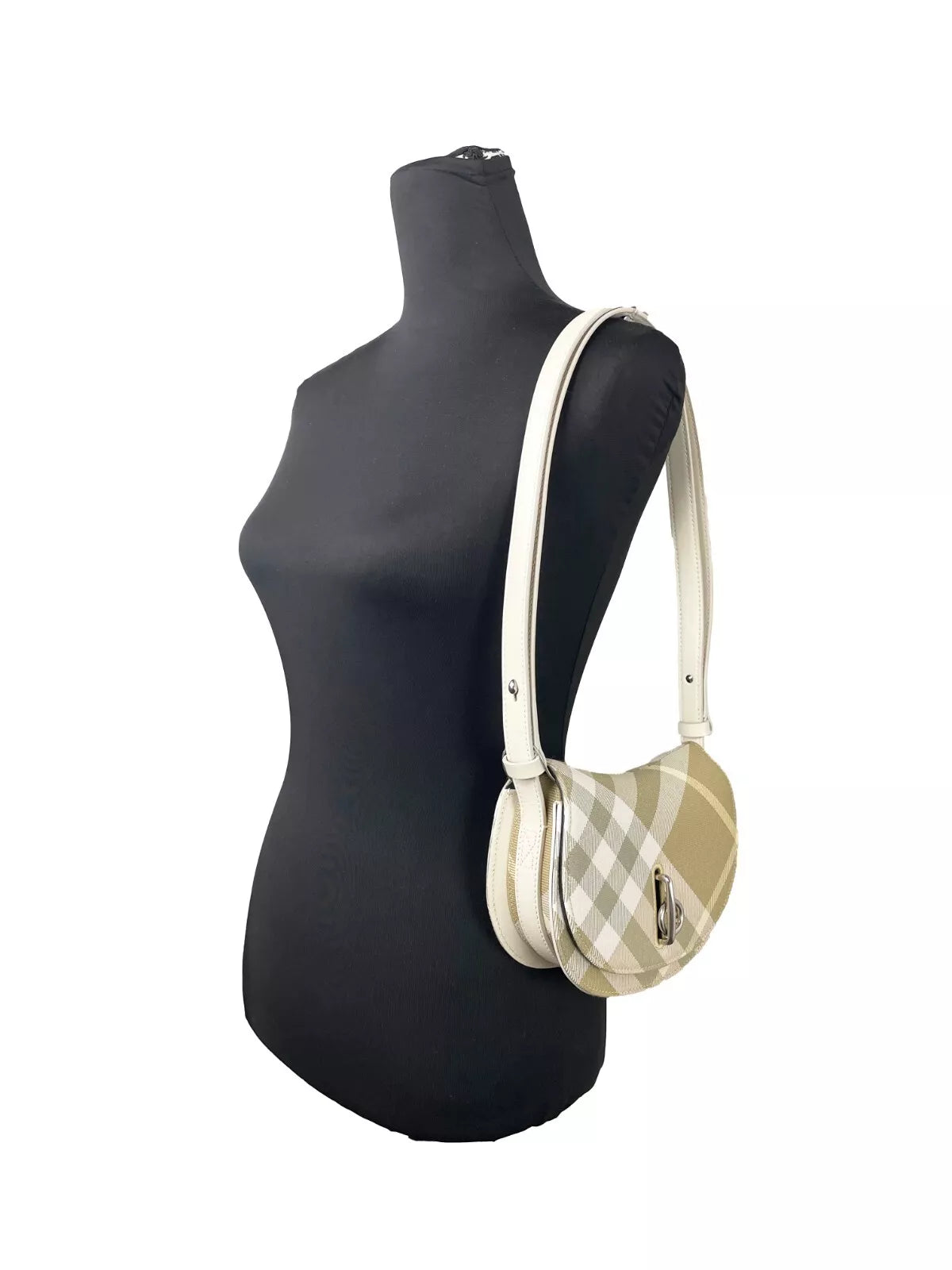 Чанта през рамо Burberry Mini Check Rocking Horse