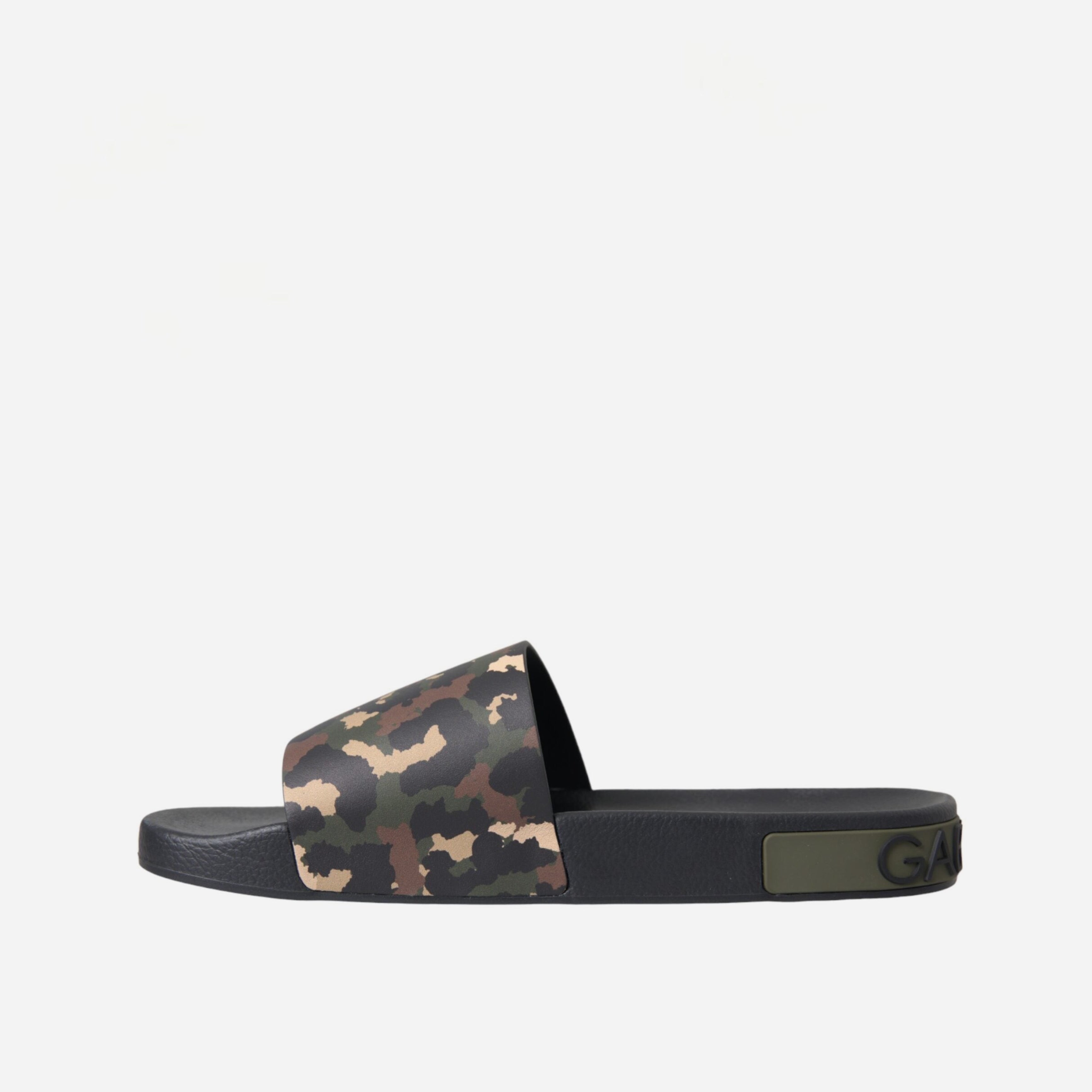 Мъжки луксозни чехли джапанки Dolce & Gabbana Camouflage Men Slippers