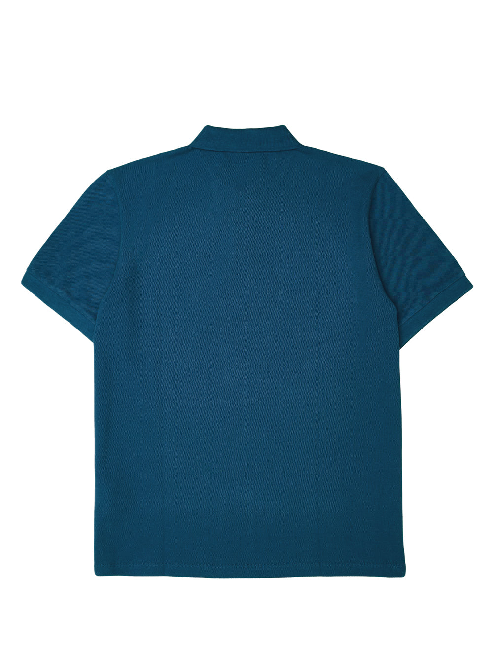 Памучна поло тениска Burberry Deep Teal Blue