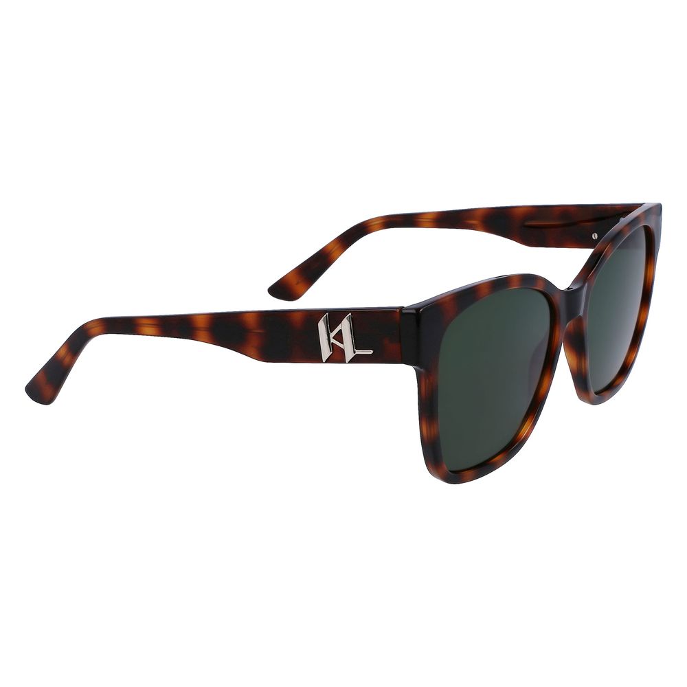 Слънчеви очила Karl Lagerfeld Brown Injected