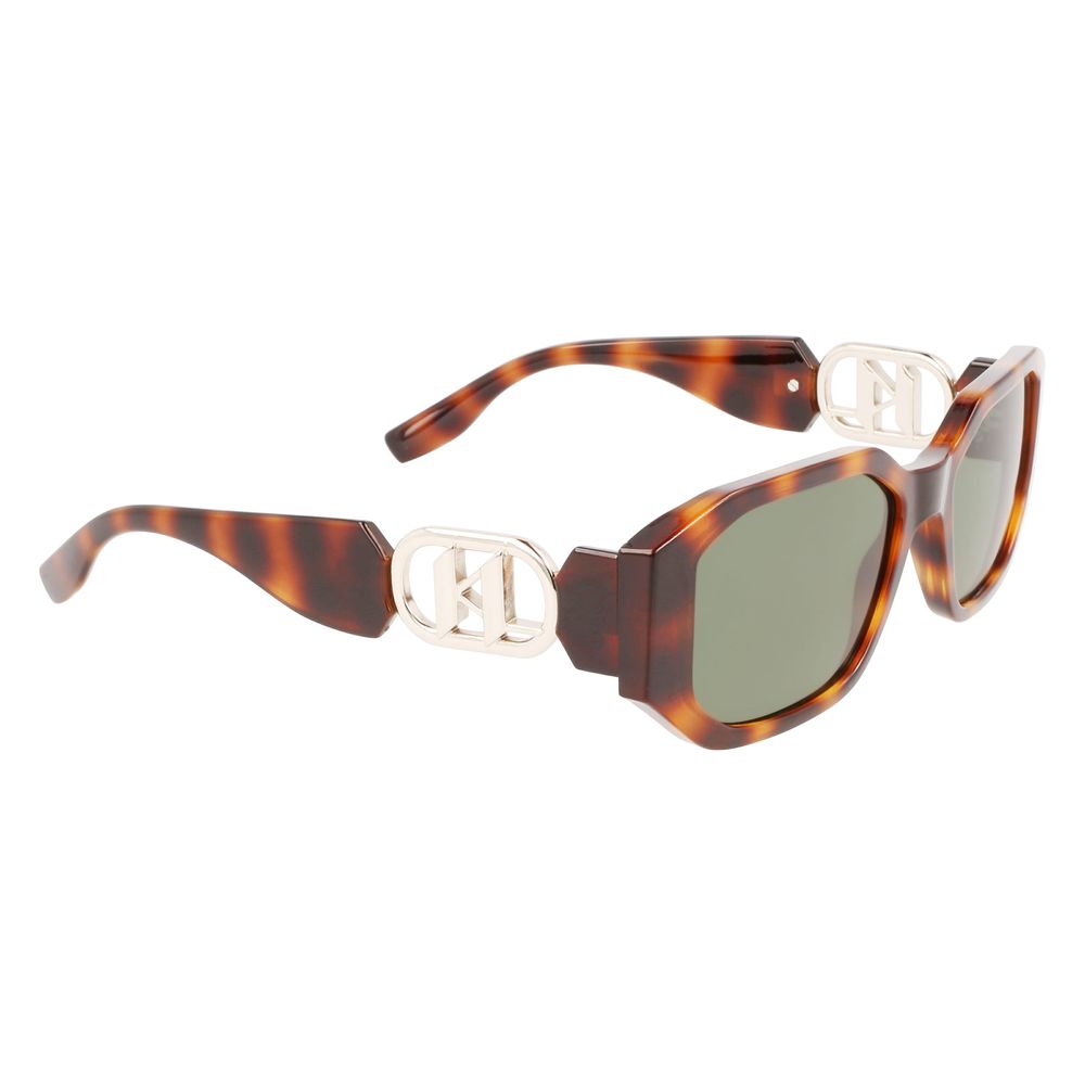 Слънчеви очила Karl Lagerfeld Brown Injected