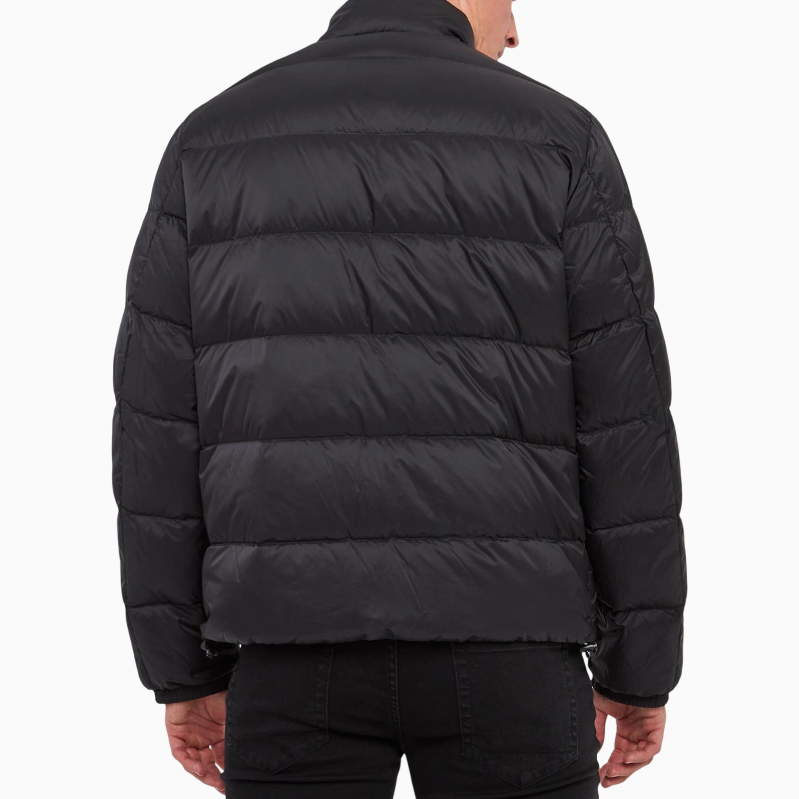 Мъжко черно пухено яке Armani Exchange Men Puffer Jacket XM001575 AF16927 UC001 Back View