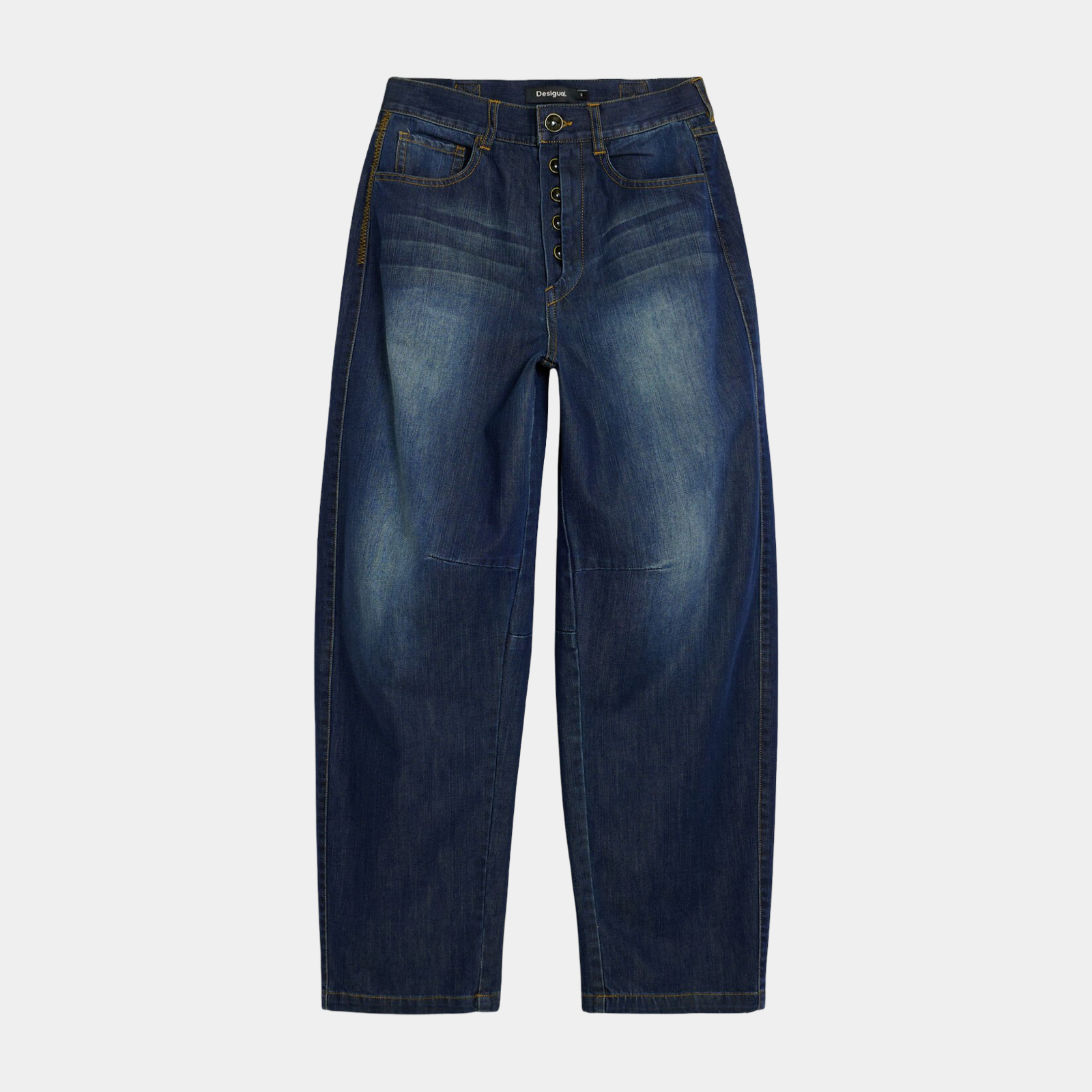 Дамски дънки Desigual Women Jeans 25WWDD15 Front View