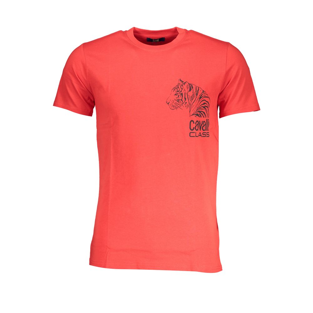 Мъжка тениска Men's t-shirt Cavalli Class
QXT63EJD060 02000 Red front view