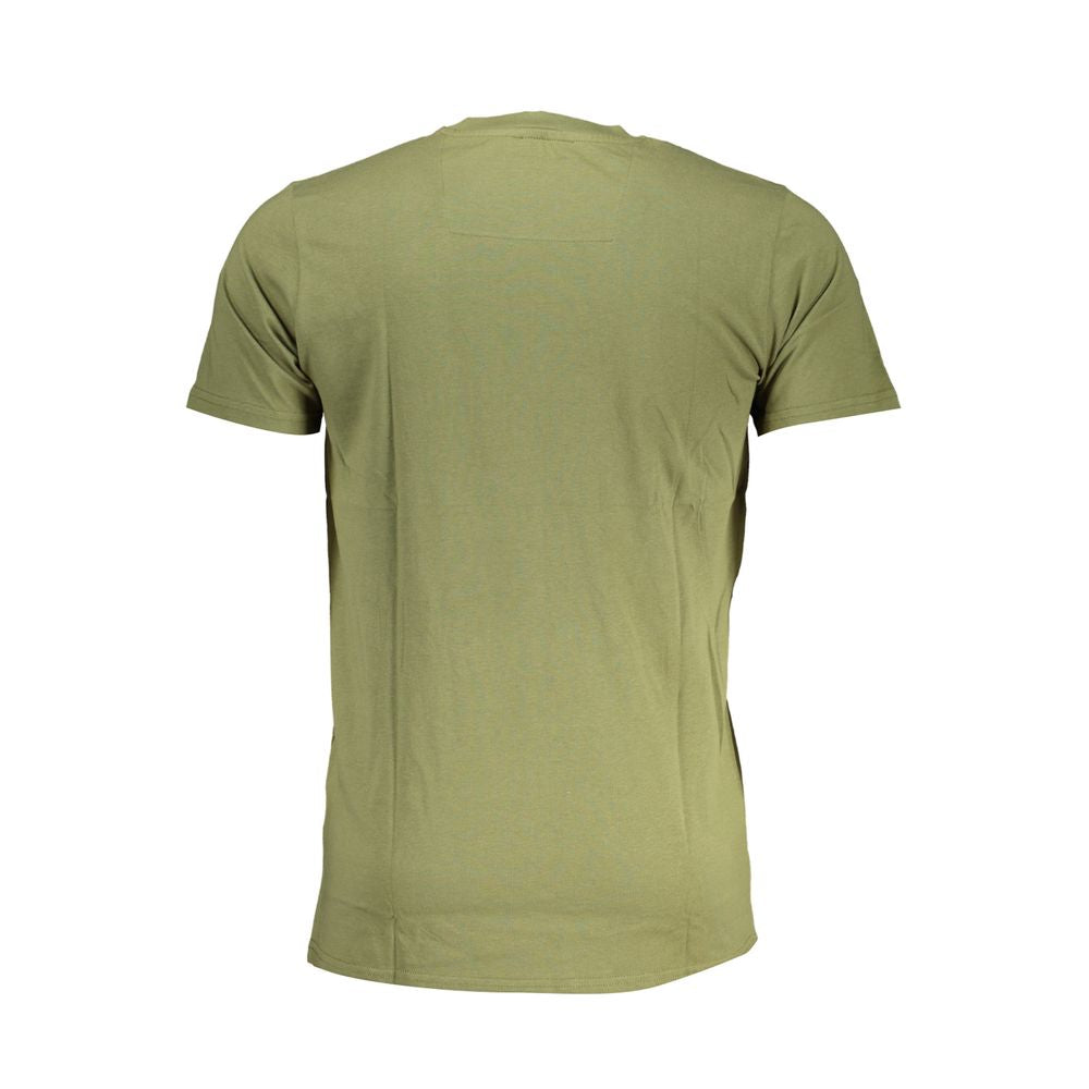 Мъжка тениска Men's t-shirt Cavalli Class
QXT62SJD060 04050 Military Green back view