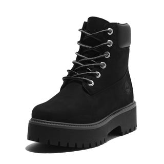 Дамски боти Women's Stone Street 6-inch Waterproof Platform Ankle Boots TB1A5RH5015 Black Front view