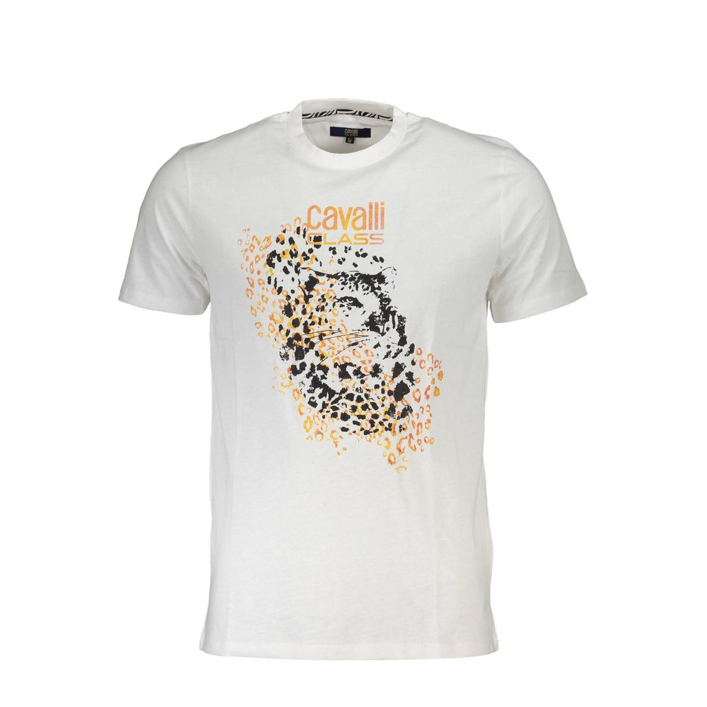Мъжка тениска Men's t-shirt Cavalli Class
QXT61VJD060 FB03CE5 0005 White front view