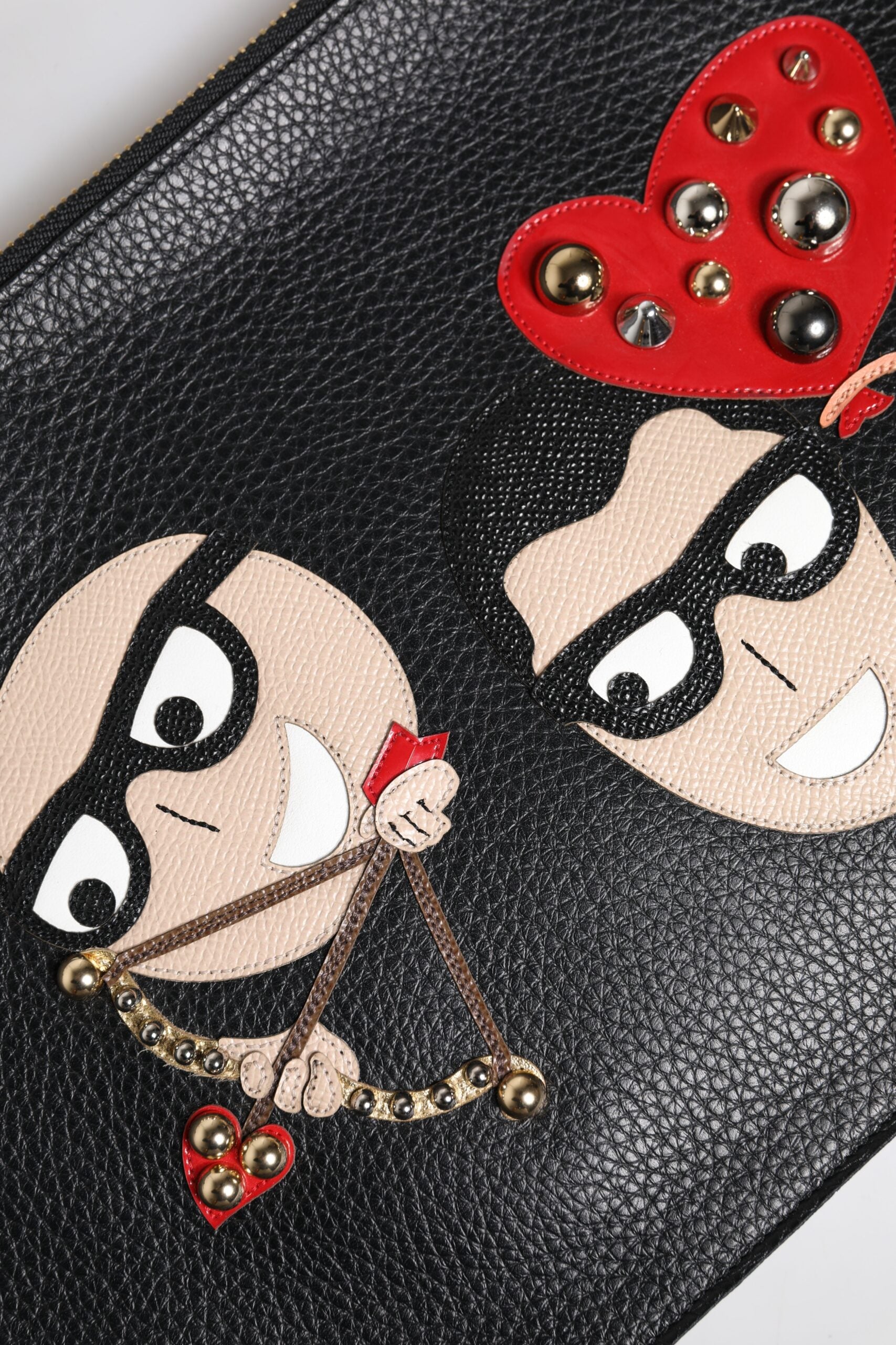 Кожена Клъч чанта Dolce & Gabbana #DGFamily Clutch Bag