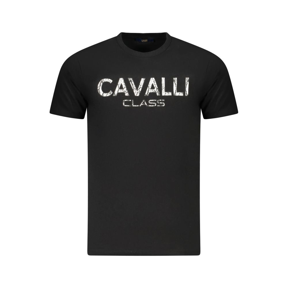 Мъжка тениска Men's t-shirt Cavalli Class
TXT61GJD060 05051 Black front view