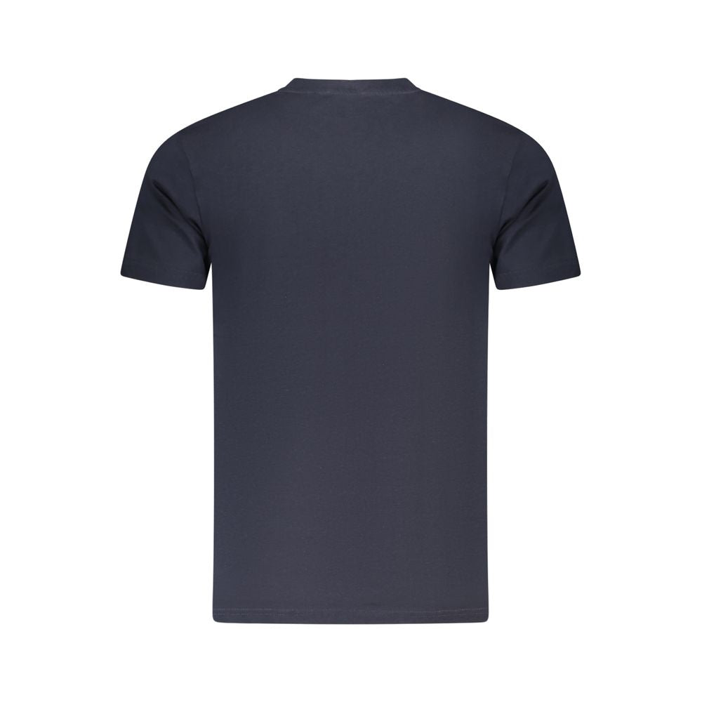 Мъжка тениска Men's t-shirt Cavalli Class
TXT60RJD060 04502 Dark Blue back view