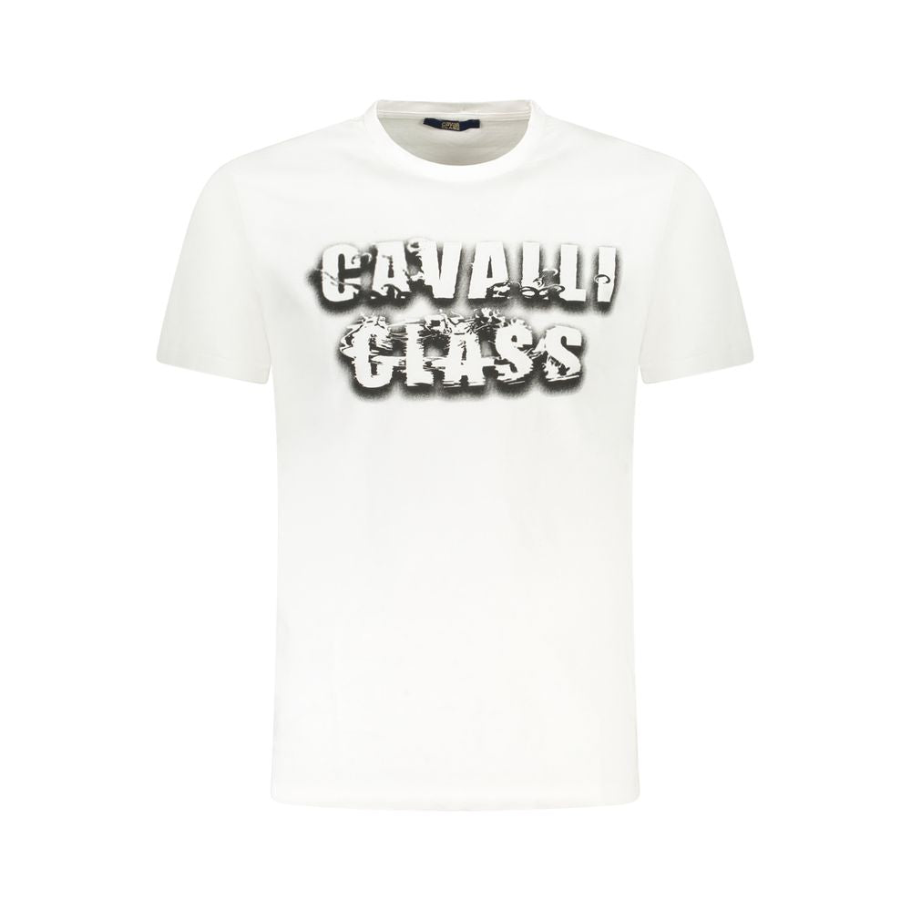 Мъжка тениска Men's t-shirt Cavalli Class
TXT61CJD060 00533 White front view