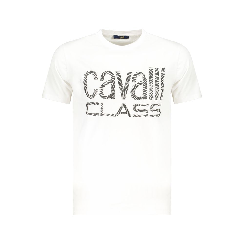 Мъжка тениска Men's t-shirt Cavalli Class
TXT61DJD060 00533 White front view
