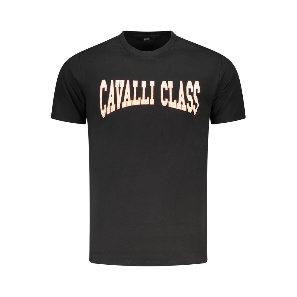 Мъжка тениска Men's t-shirt Cavalli Class
TXT61AJD060 05051 Black front view