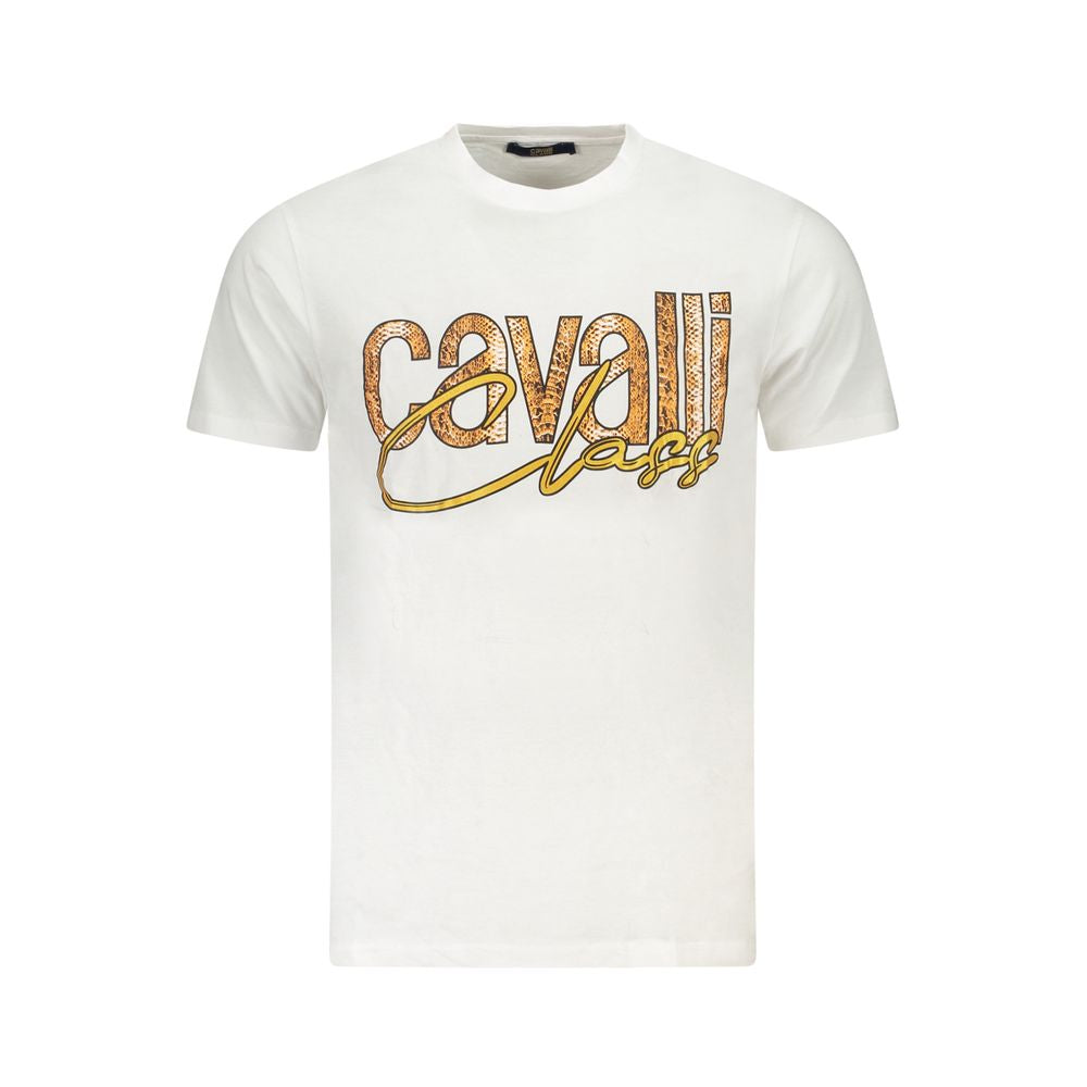 Мъжка тениска Men's t-shirt Cavalli Class
TXT61MJD060 00533 White front view