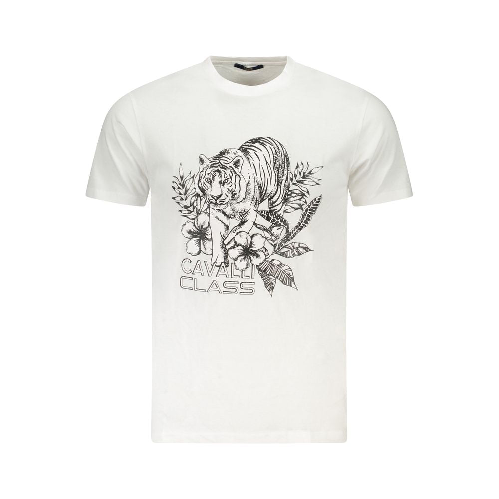 Мъжка тениска Men's t-shirt Cavalli Class
TXT60RJD060 00533 White front view